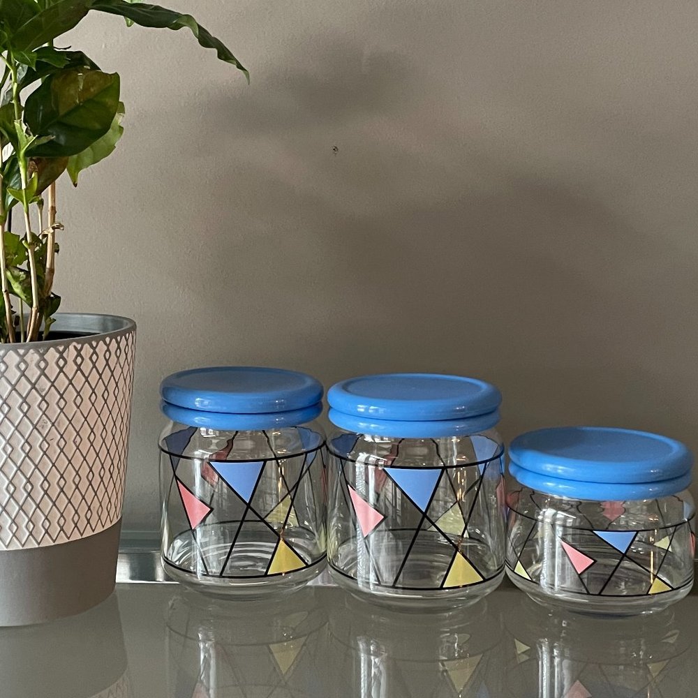 Glass Cannister Set